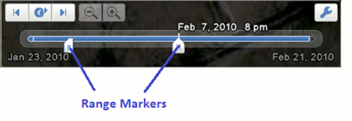 Google Earth Time slider